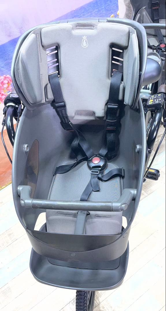 2020年！BIKKEビッケ12AH！⭐️子供乗せ電動アシスト自転車Y3699