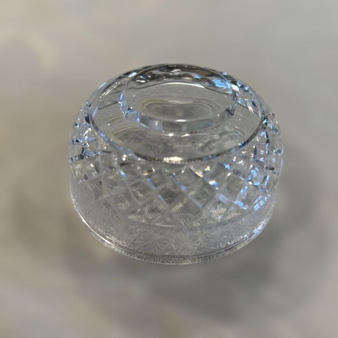 新品　京切子　クリスタル　抹茶茶碗，盃 ガラス ボウル