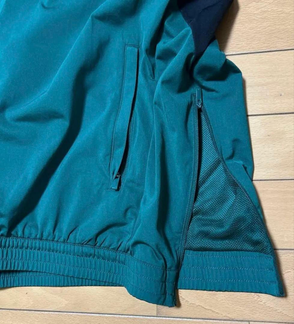 【美品】アディダス　adidas グリーン ジャケット メンズXL