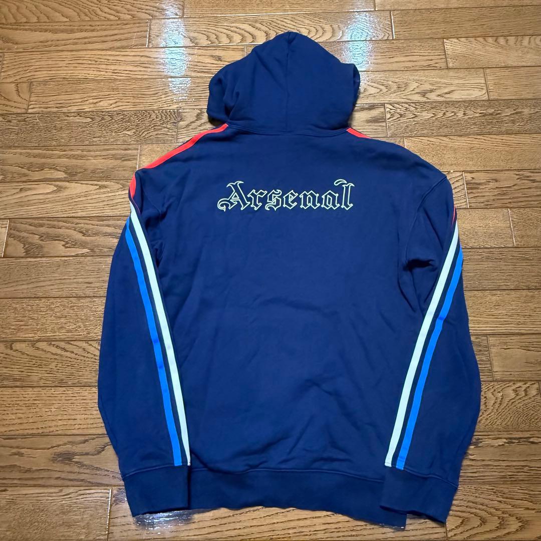 アーセナル Arsenal adidas パーカー ネイビー