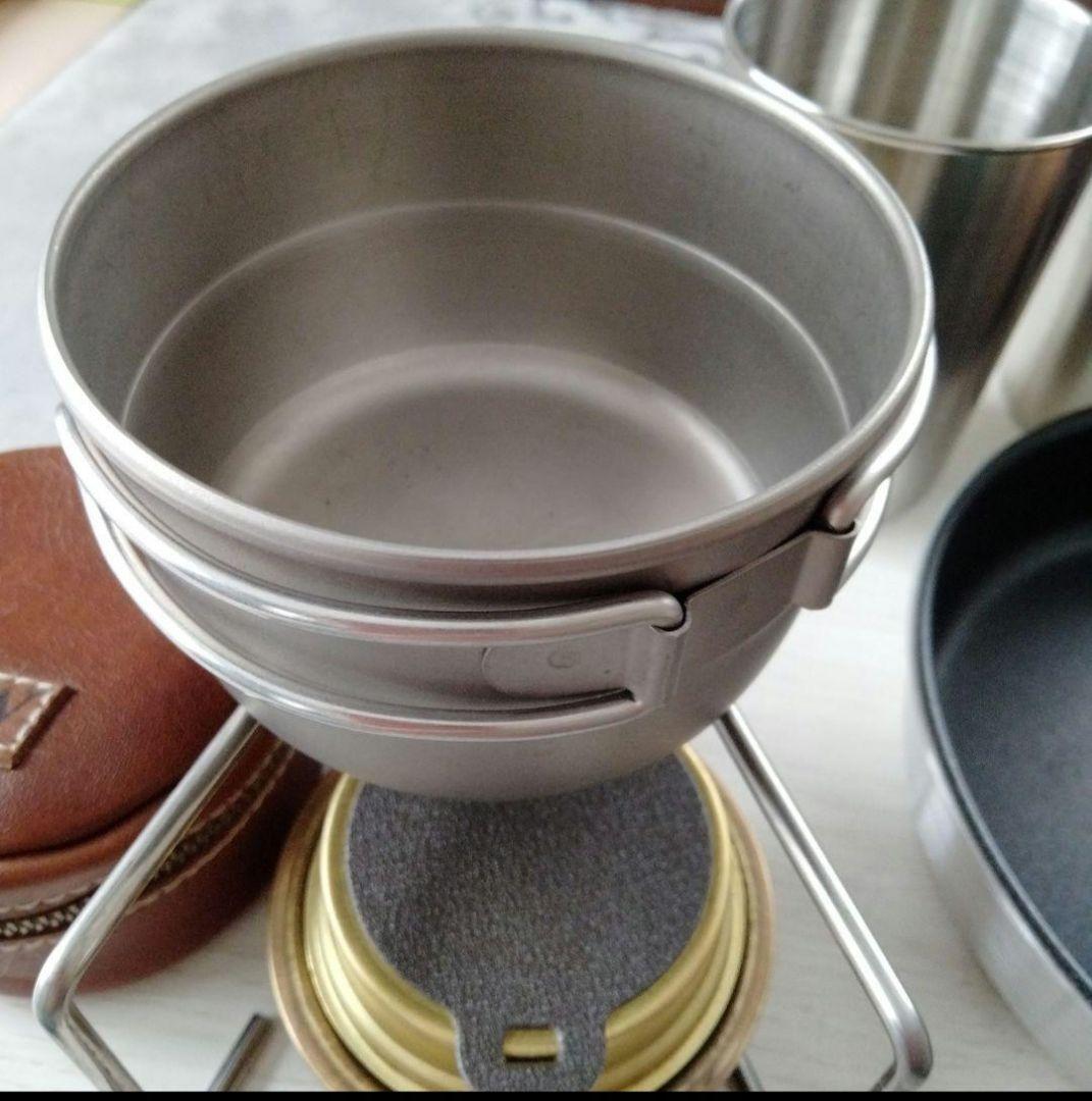 ソロキャンプ調理器具セット