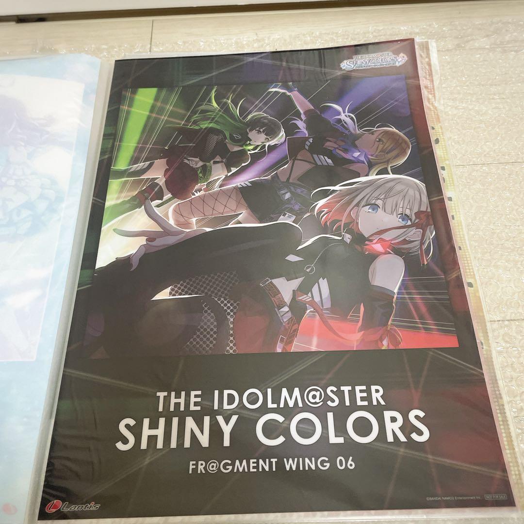 シャイニーカラーズ A3クリアポスター購入特典 9枚