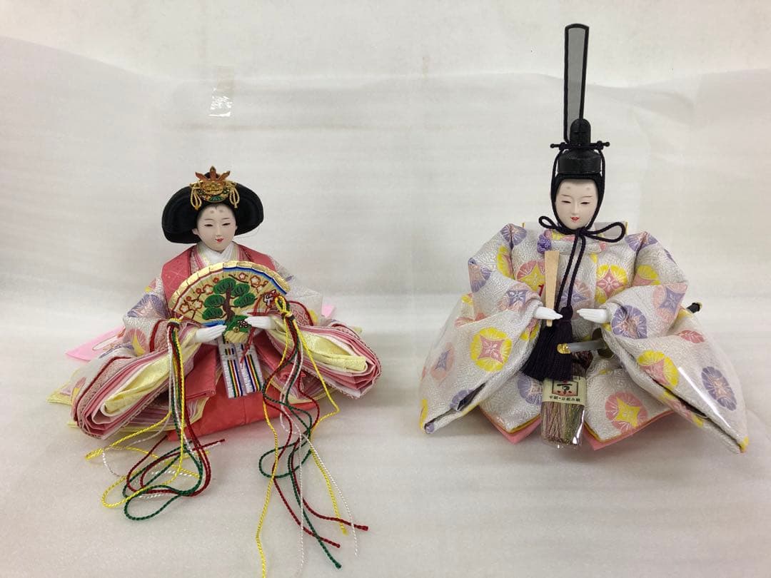 【新品】　雛人形　刺繍花柄屏風セット　数量限定 セール中