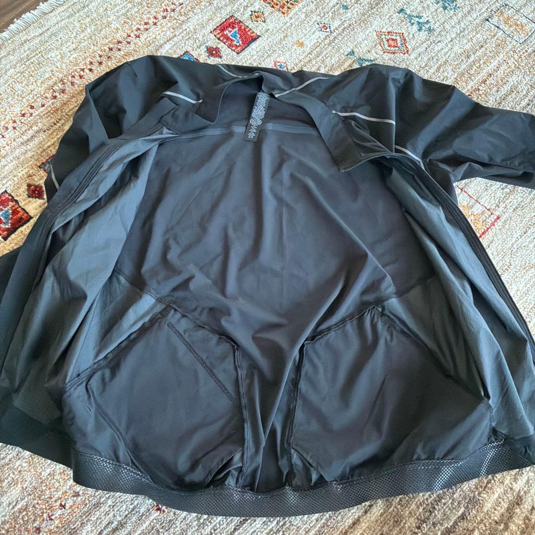 ルルレモン　lululemon ブラック サイクルジャケット メンズ　Sサイズ