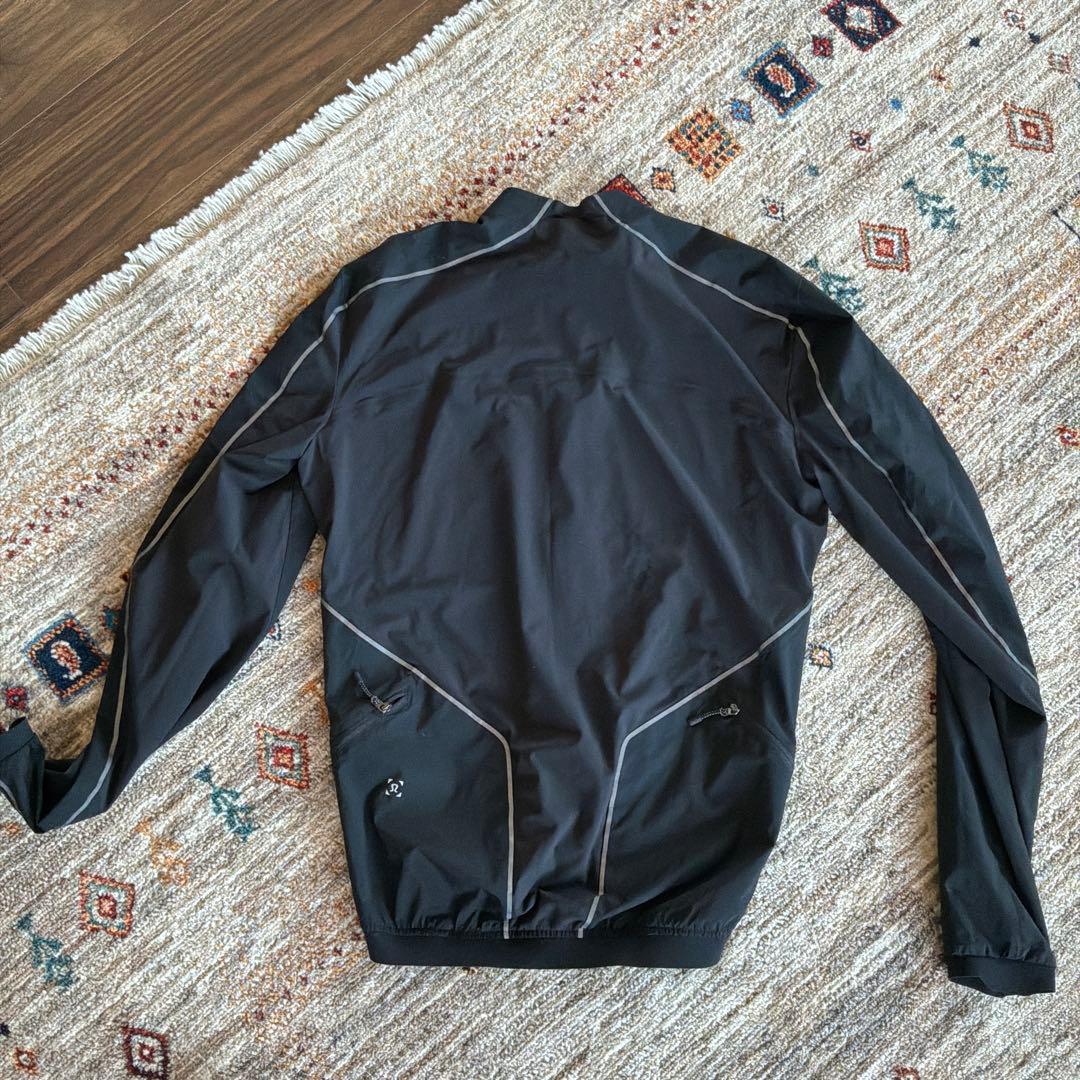 ルルレモン　lululemon ブラック サイクルジャケット メンズ　Sサイズ