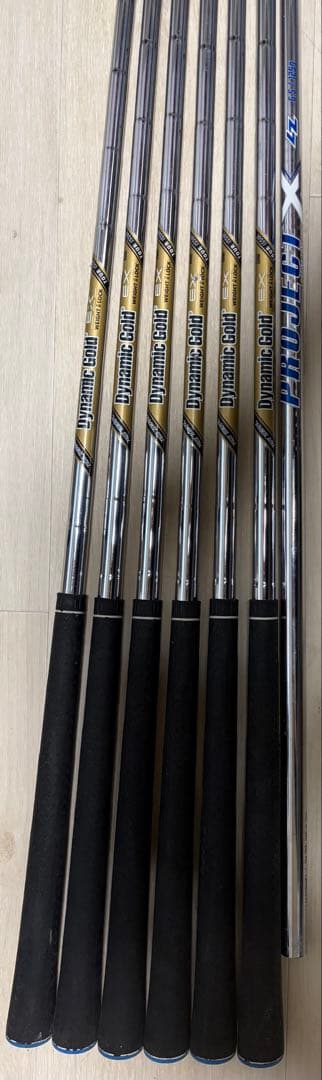 Dynamic Gold シャフト6本セット projectx lz6.5