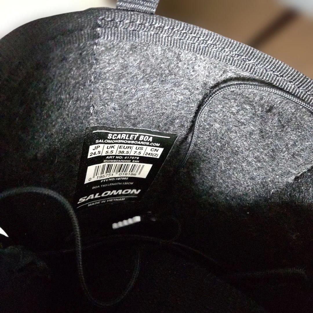 SALOMON■ SCARLET BOA ■スノーボード ブーツ 24.5cm