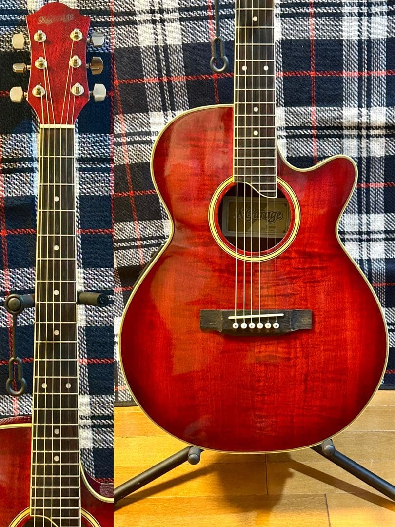 K-Garage EA-500RSB美品 FISHMAN上位 チューナー付き