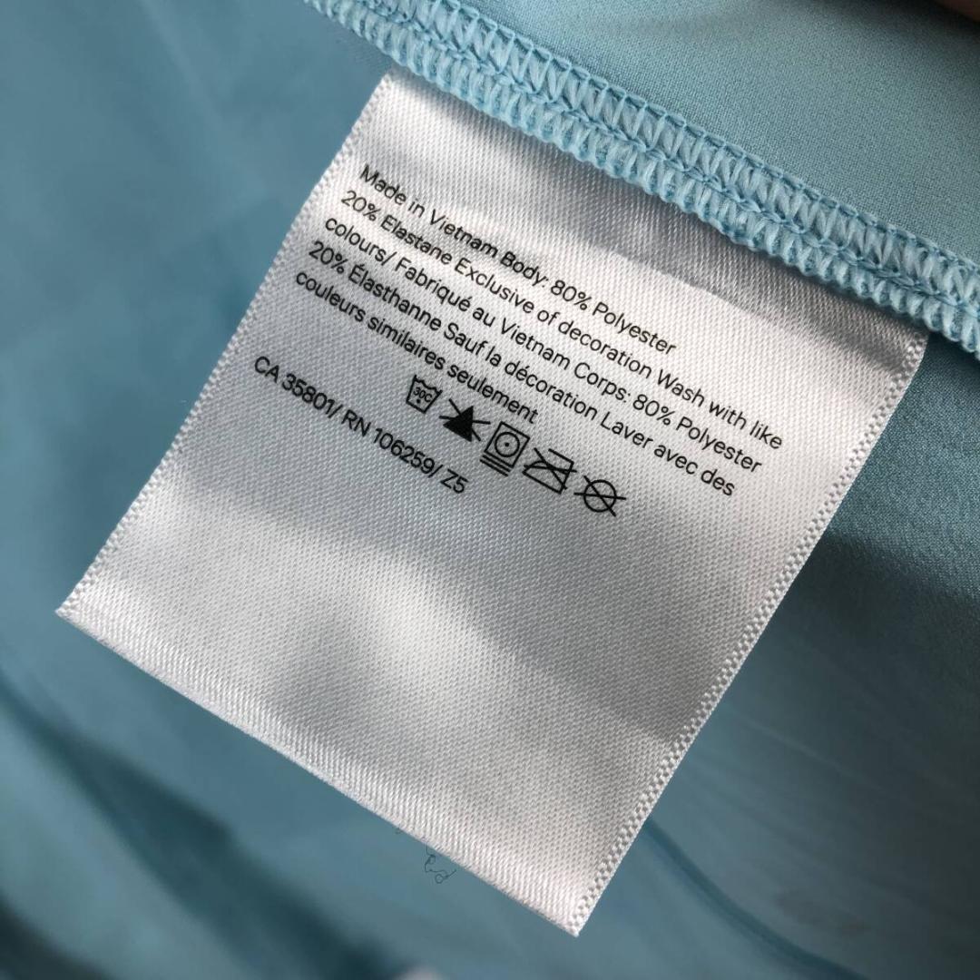 Lululemon ルルレモン ナイロンパーカー 水色 12サイズ