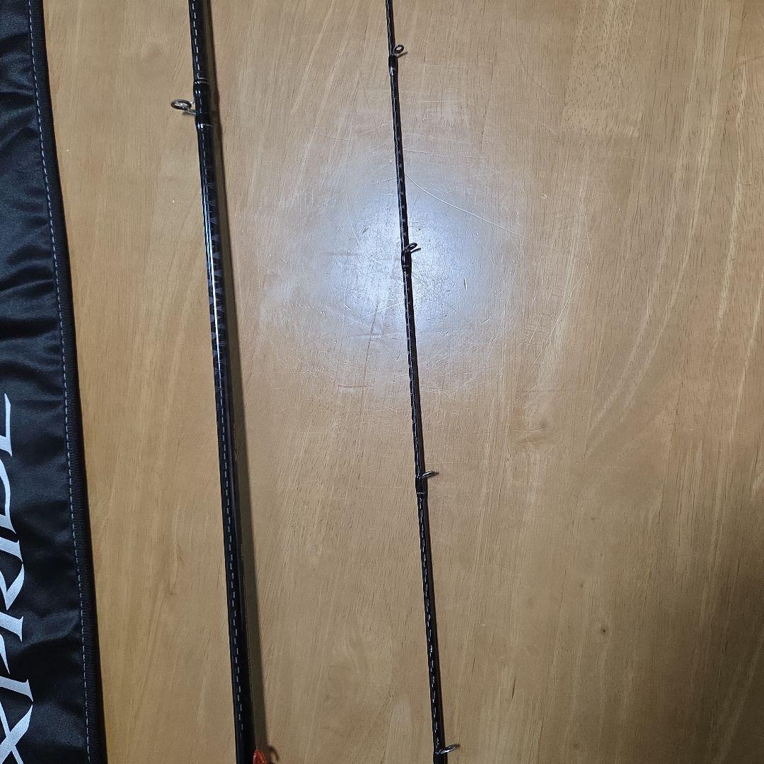 中古美品 SHIMANO EXPRIDE 166M-2 ロッドケース付き