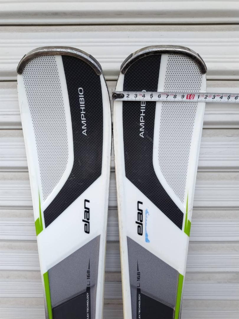 AMPHIBIO elan 168cm/スキー板/ビンディング付き！