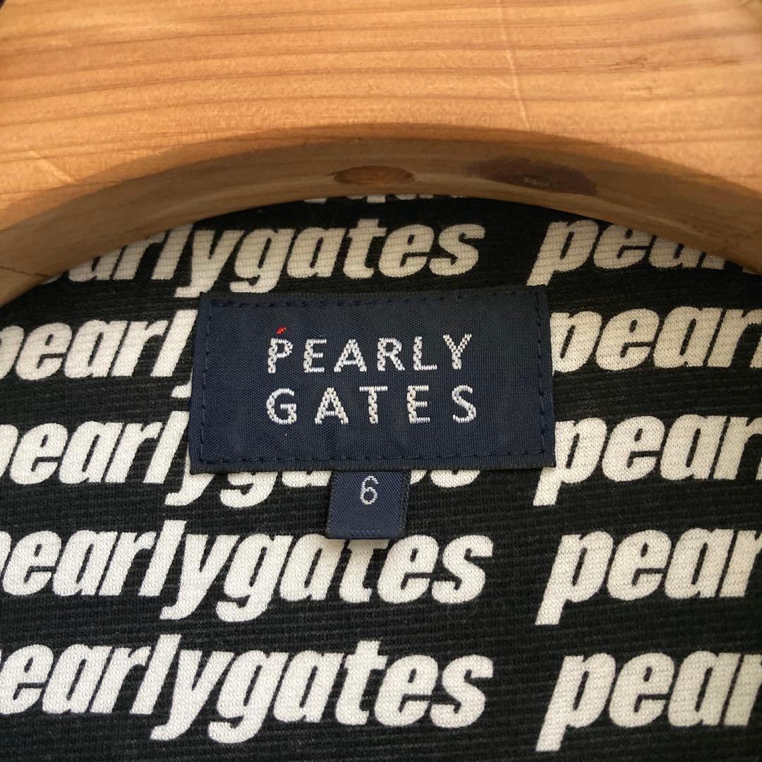 未使用級！PEARLY GATES パーリーゲイツ　長袖ゴルフウェア　総柄　6