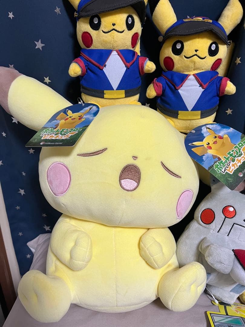 ピカチュウ ぬいぐるみ　6本セット