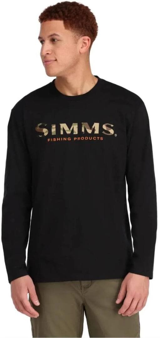 シムス SIMMS 長袖 ロゴTシャツ