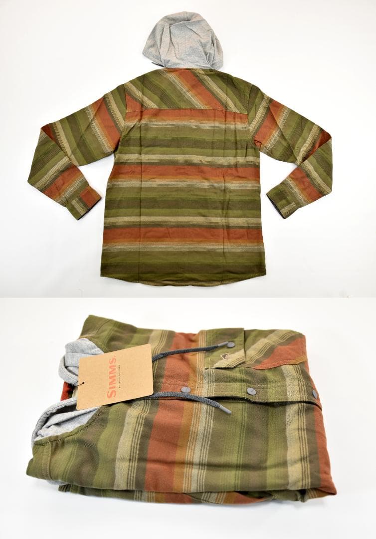 Simms★シムス Santee Flannel フーディ size:S