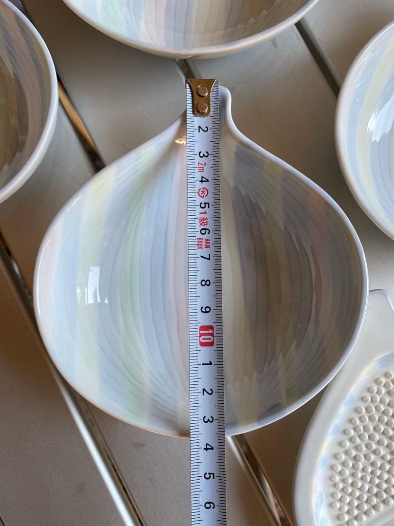 湯匙セット　有田焼　仁祥窯　絞り器　とんすいセット　　皿　器　銘々皿