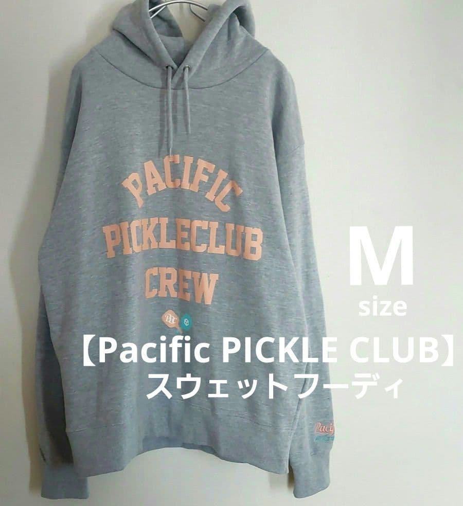 美品【Pacific PICKLE CLUB】スウェットフーディ グレー M