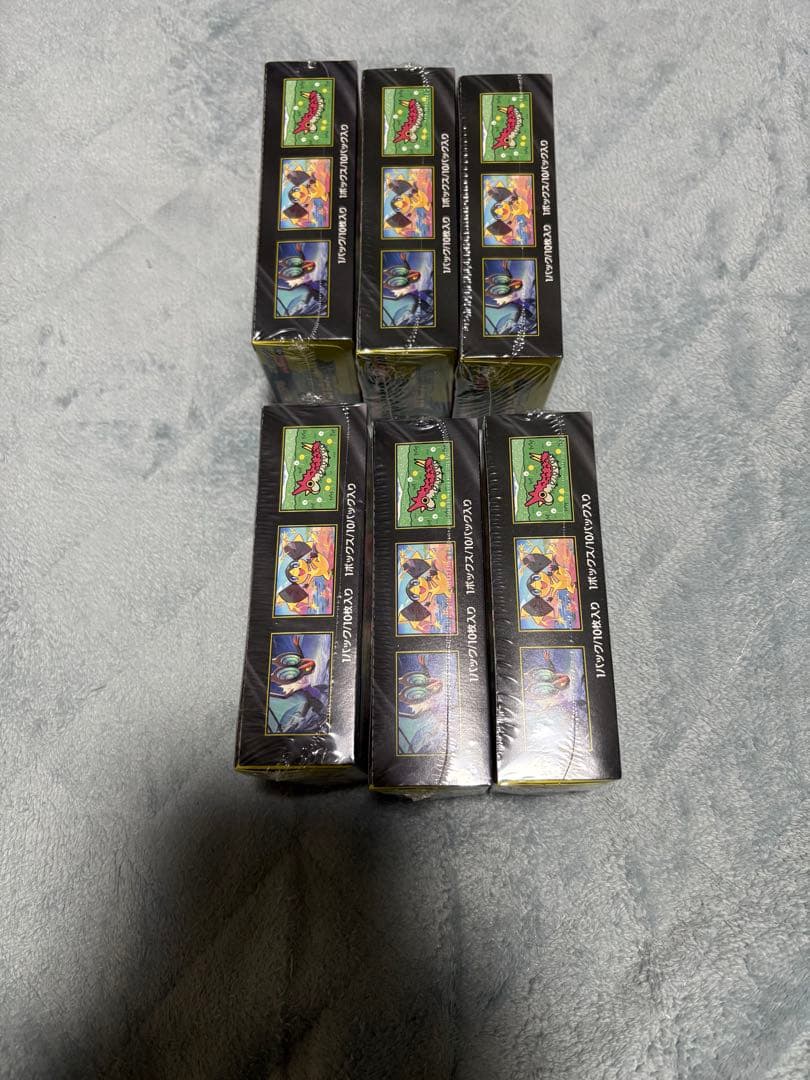 【シュリンク付き】新品未開封品 ポケモンカードゲーム メガドリーム6box