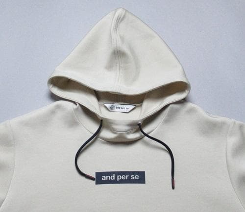 新品 アンパスィ ゴルフ スウェット 半袖プルオーバー フーディー/L