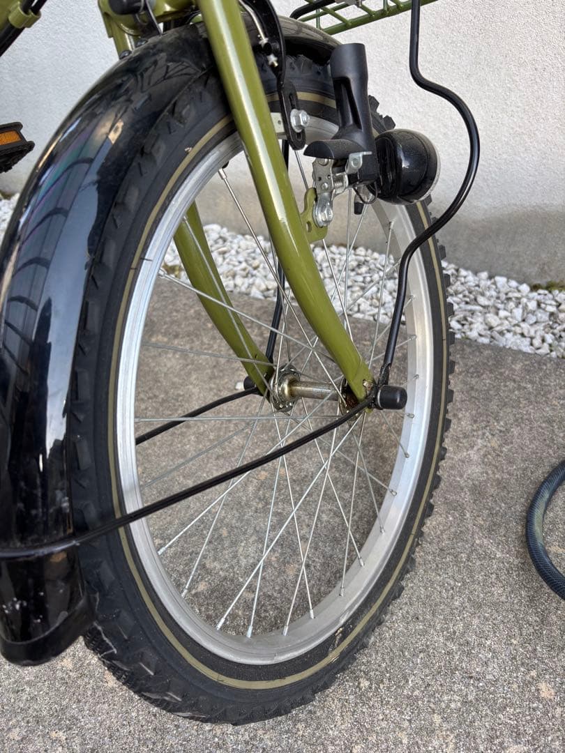 20インチ　自転車　　【直接手渡し】　広島