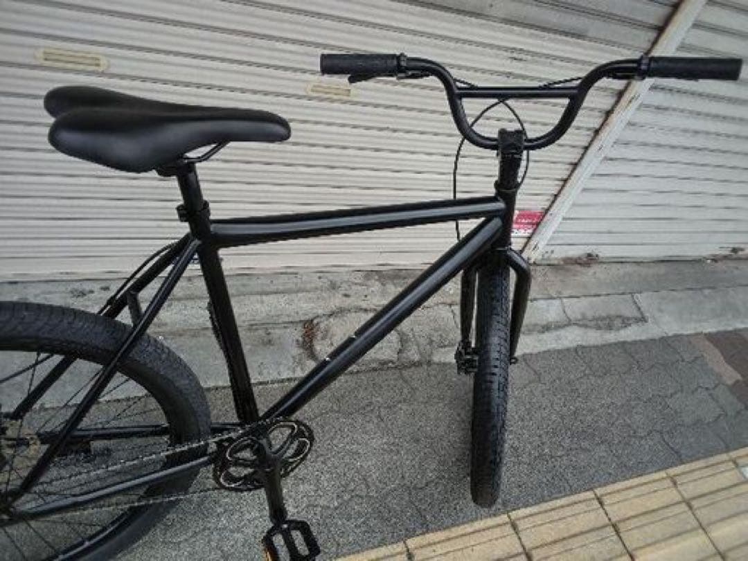 BMX風26吋 ストリートバイク シングルスピード/ディスクブレーキ
