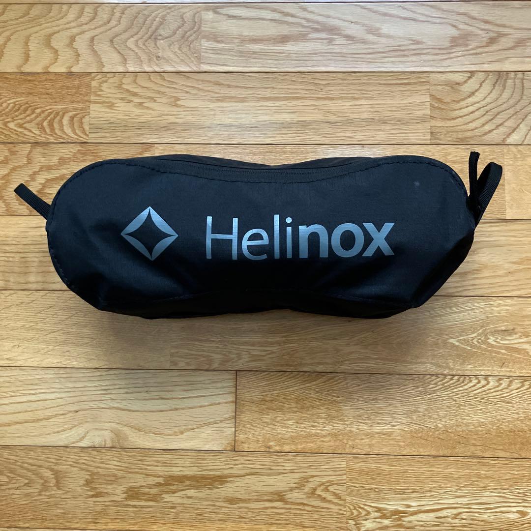 Helinox ヘリノックス アウトドアチェア チェアワン 黒 収納袋付き 美品