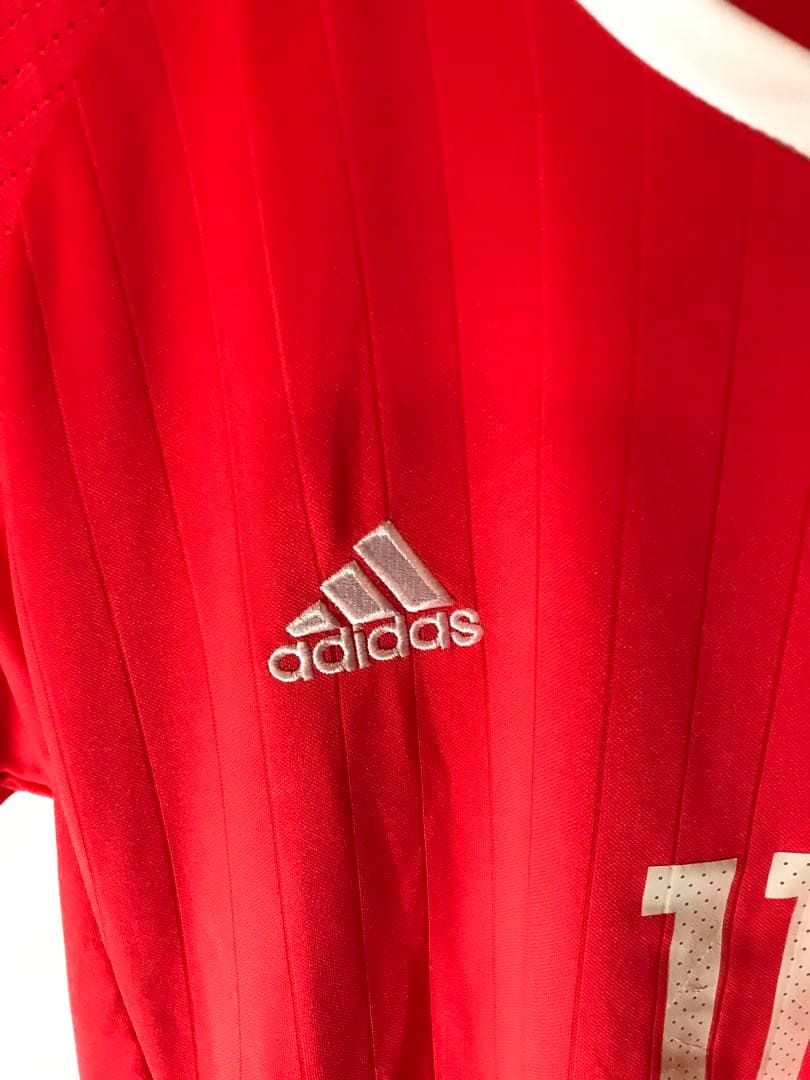 adidas ウェールズ代表「11」ガレス・ベイル 半袖 S ユニフォーム