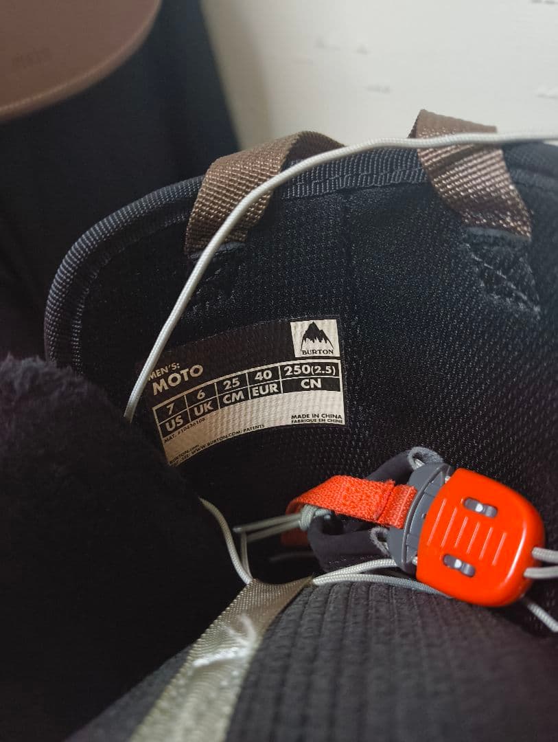 BURTON moto 25センチ　スノーボードブーツ