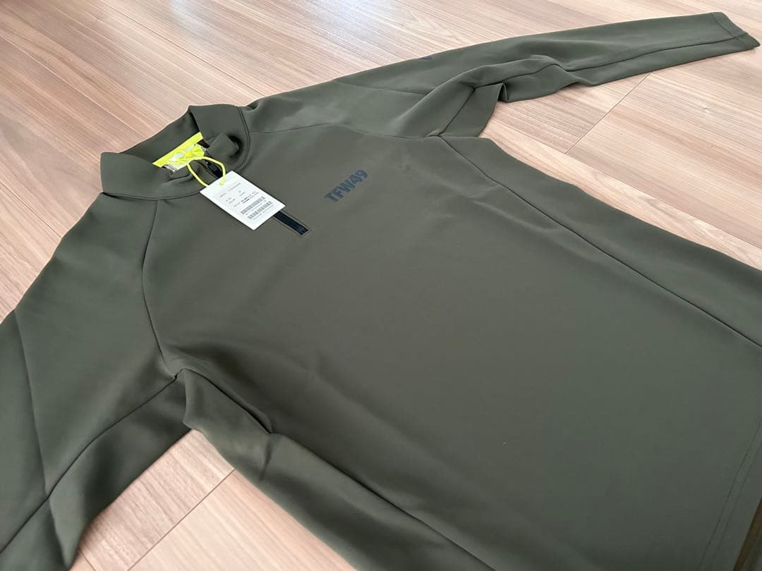 【新品タグ付き】TFW49 ティーエフダブリュー ロンT HALF ZIP
