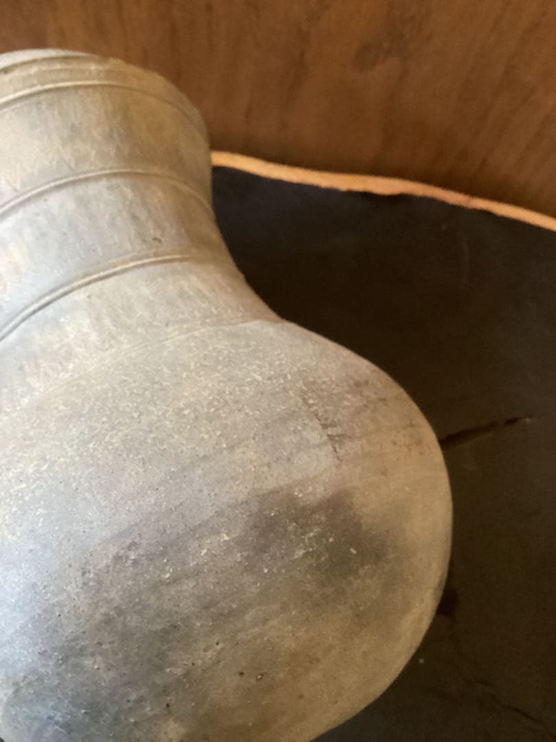 古墳時代考古学　広口須恵器　骨董品　オブジェ花器　コレクション