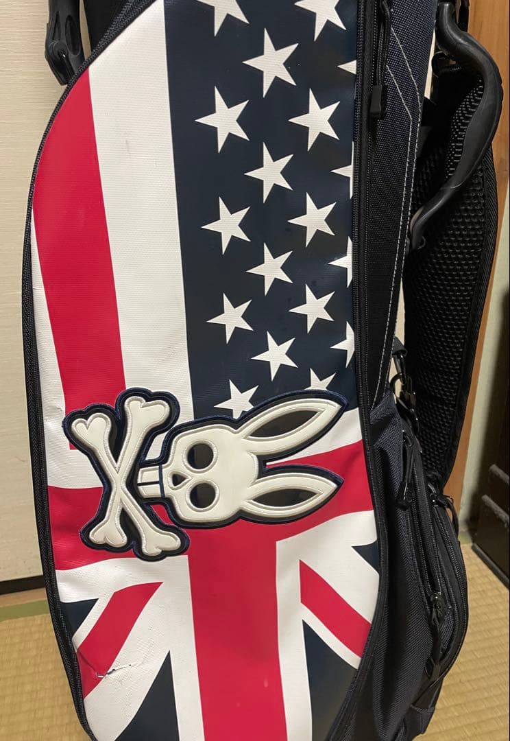 Psycho Bunny キャディバッグ アメリカ・イギリスデザイン