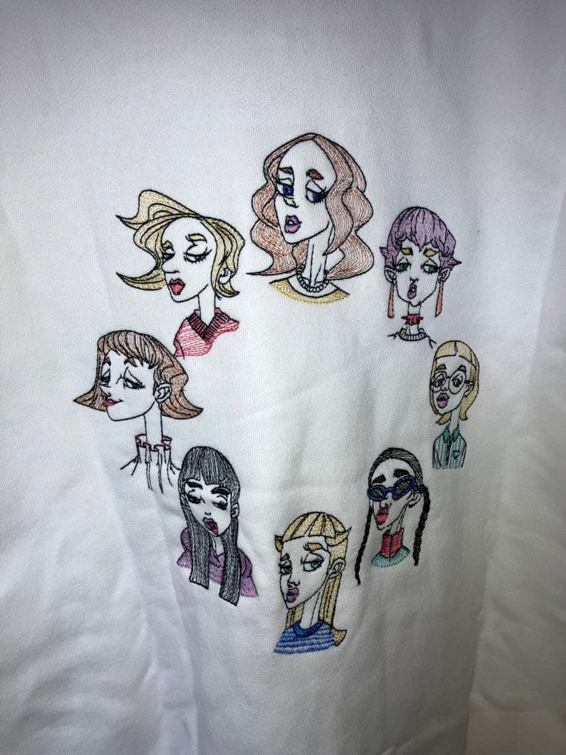 left alone 初期スウェット　トレーナー　刺繍　ステッチ　新品未使用！