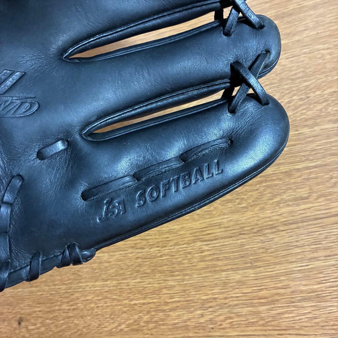 ミズノ ガチ 一般軟式 ソフト グローブ グラブ 内野用 美品