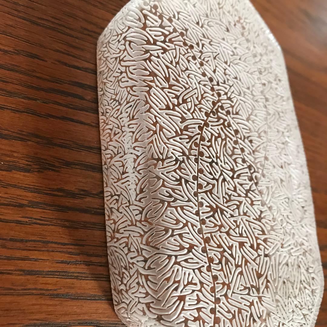 三野直子　八角皿　硝子　　　　　(辻和美)