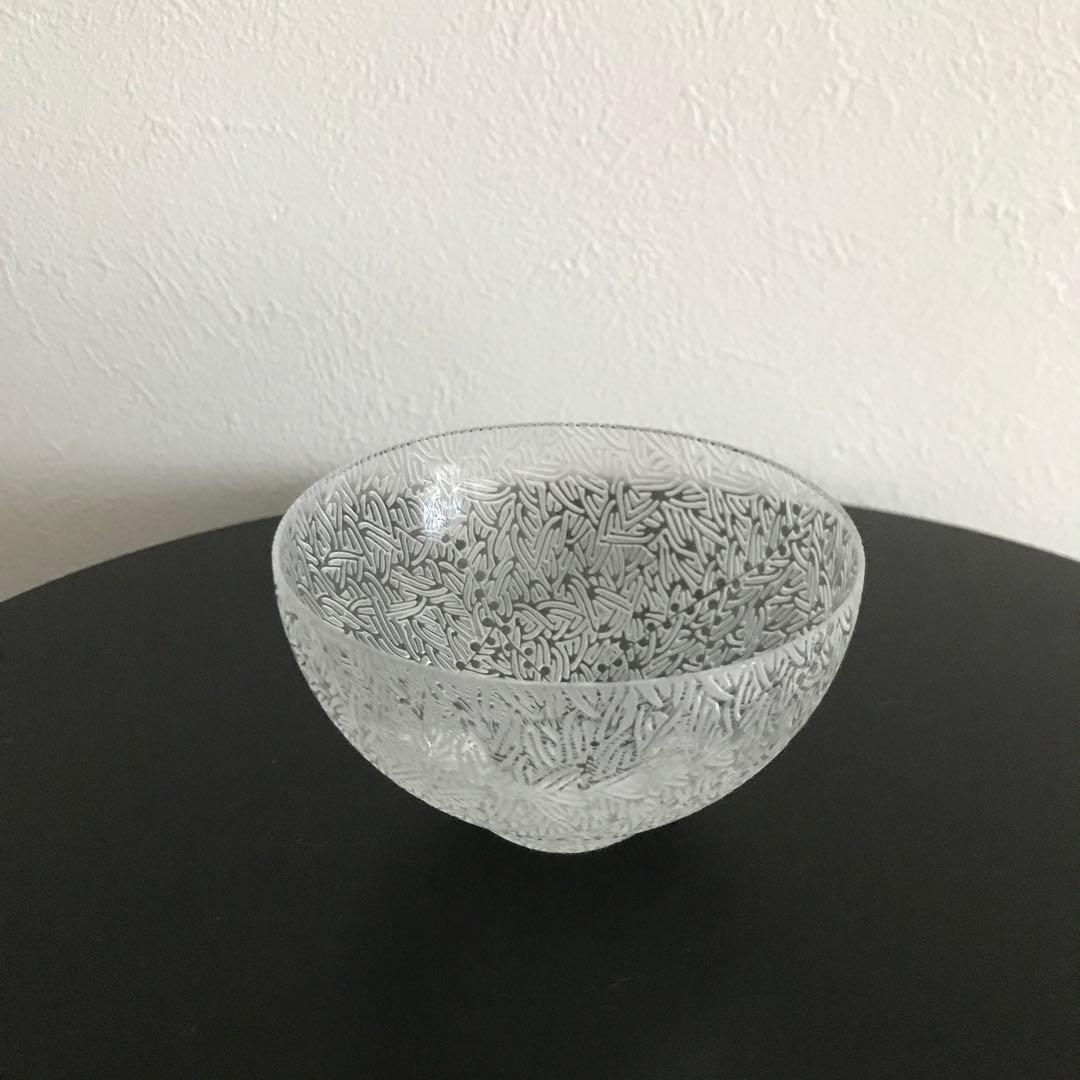 三野直子　八角皿　硝子　　　　　(辻和美)