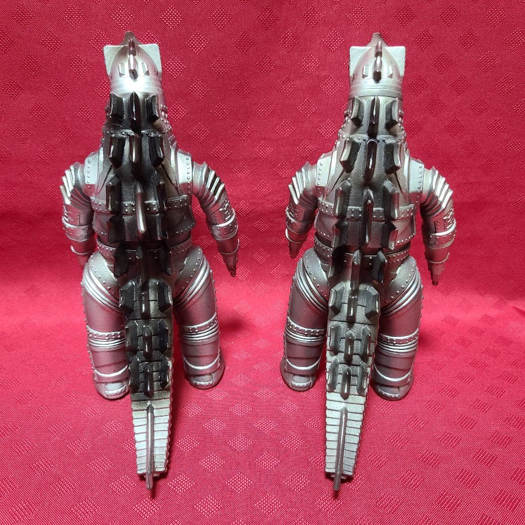 【ジャンク】 バンダイ メカゴジラ 1983 ソフビ 2体 セット まとめ売り