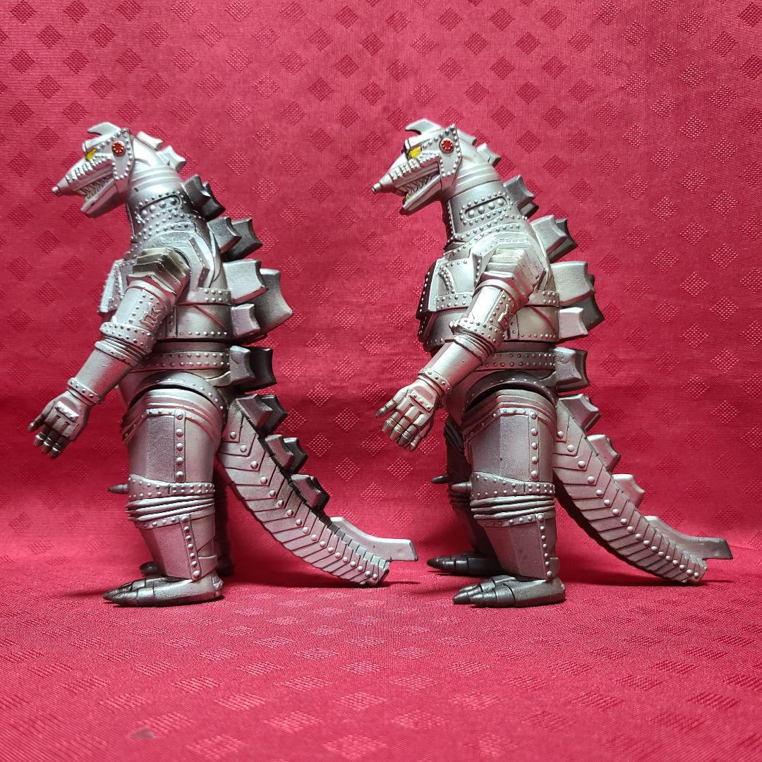 【ジャンク】 バンダイ メカゴジラ 1983 ソフビ 2体 セット まとめ売り