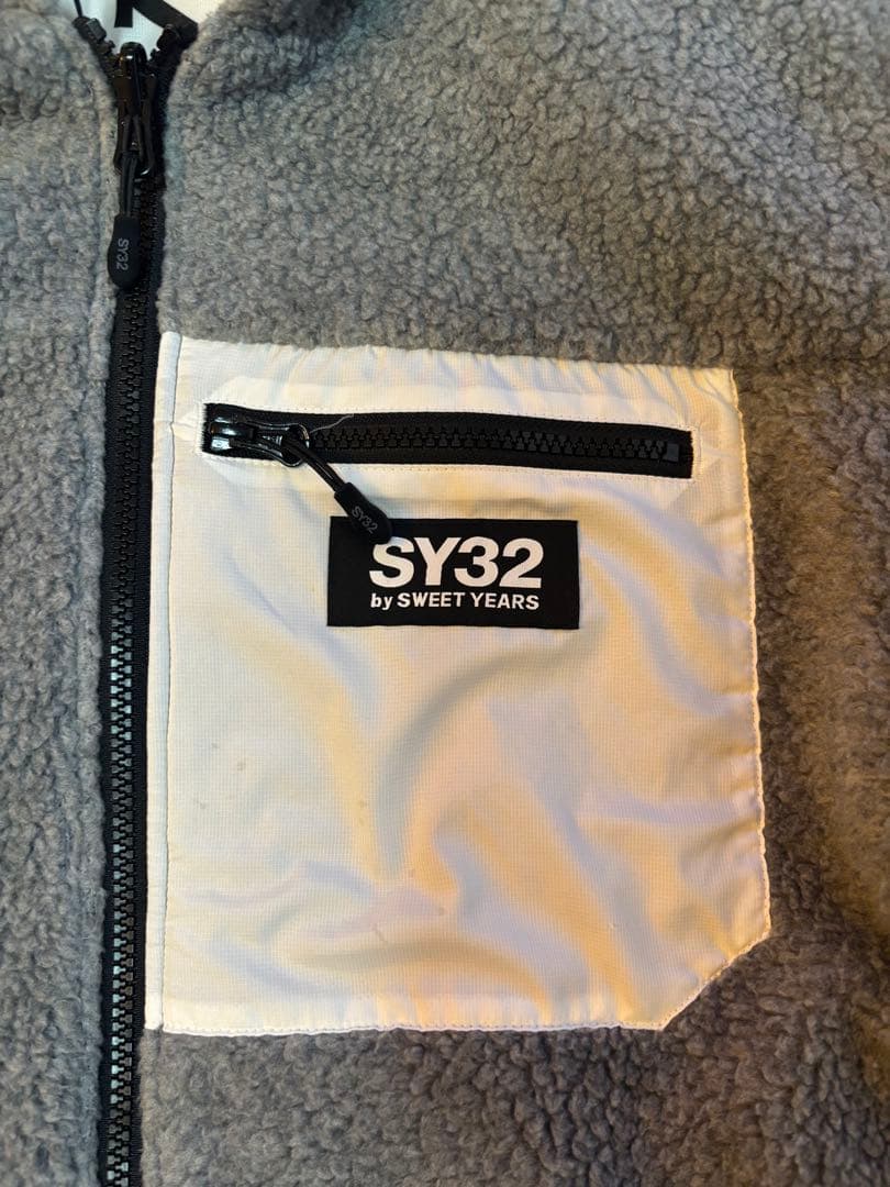 SY32 by SWEET YEARS POLARTEC リバーシブルフーディー