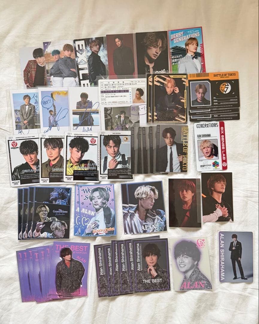 白濱亜嵐 グッズ セット売り シークレット レア アクスタ フォトカ ぬいぐるみ