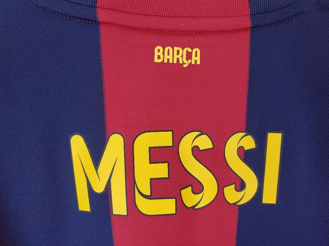 メッシMESSI 10番 FC Barcelona nike ホームジャージＭ