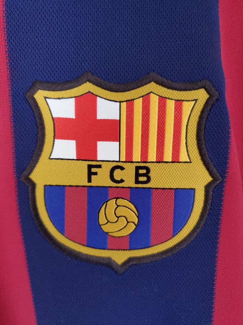 メッシMESSI 10番 FC Barcelona nike ホームジャージＭ