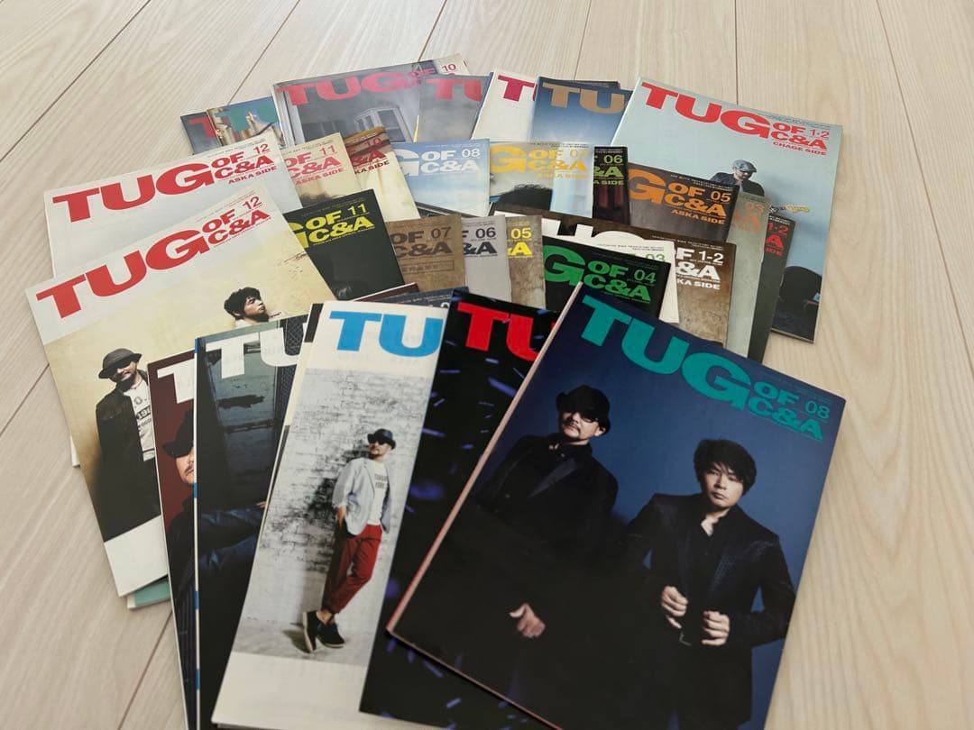 TUG of C&A 会報　CHAGEandASKA 1993年1月から最終