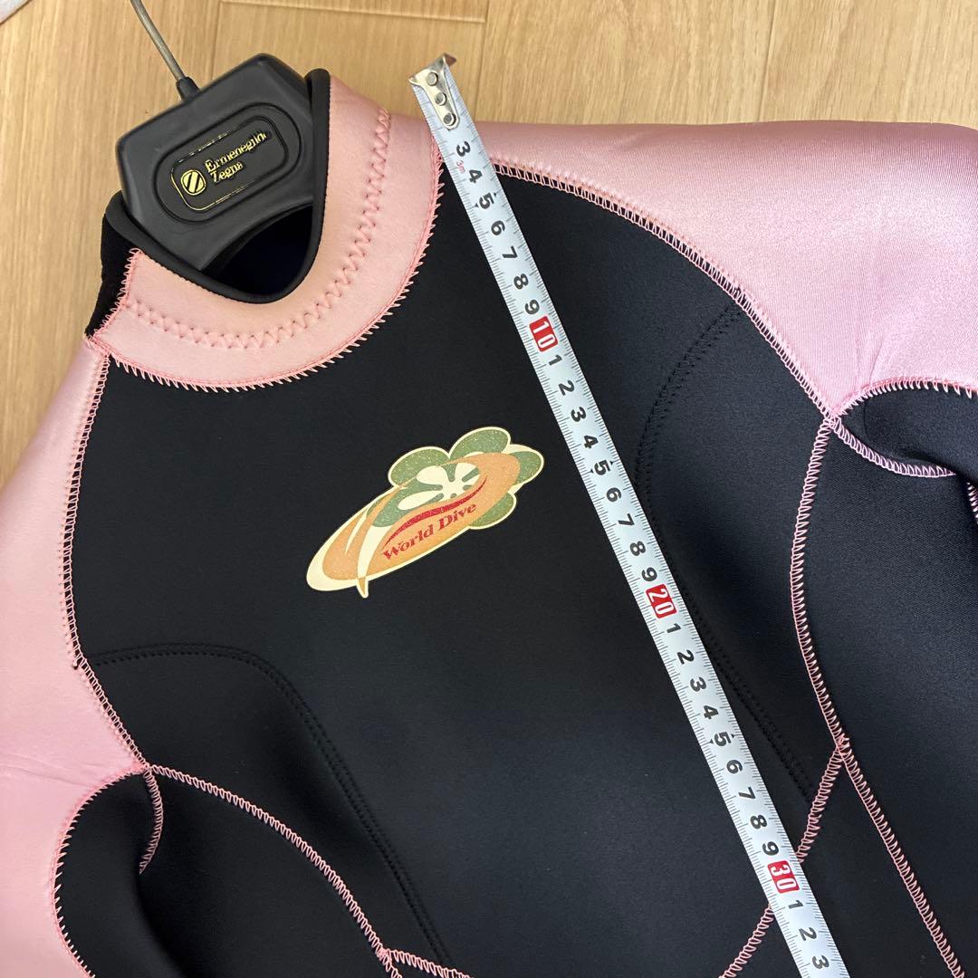 World Dive ウェットスーツ　フルスーツ 黒とピンク