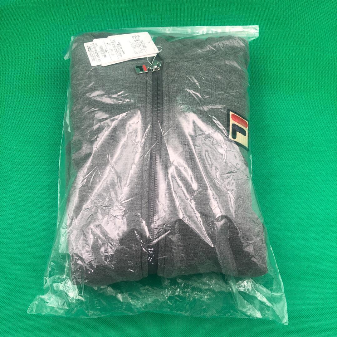 フィラ　FILA　テニスウェア　レディース　フルジップパーカー　L　グレー　新品