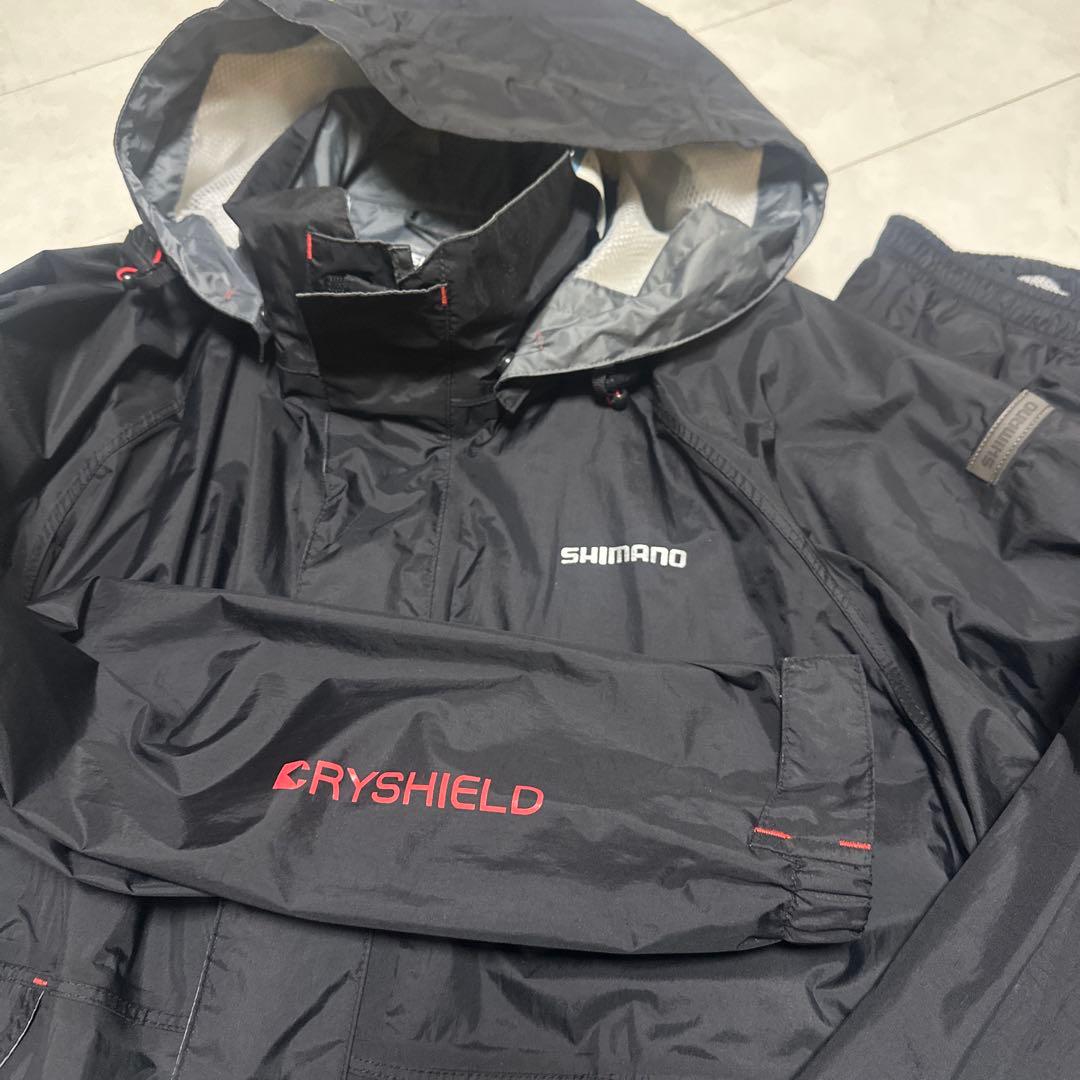 今週限定値下げ!SHIMANO DRYSHIELD ナイロン上下　カッパ