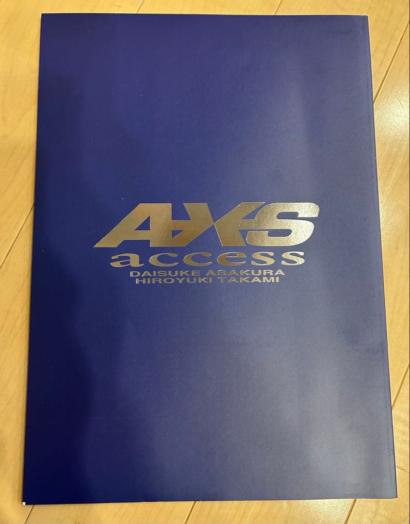 access・浅倉大介 ツアーパンフレット 4点セット