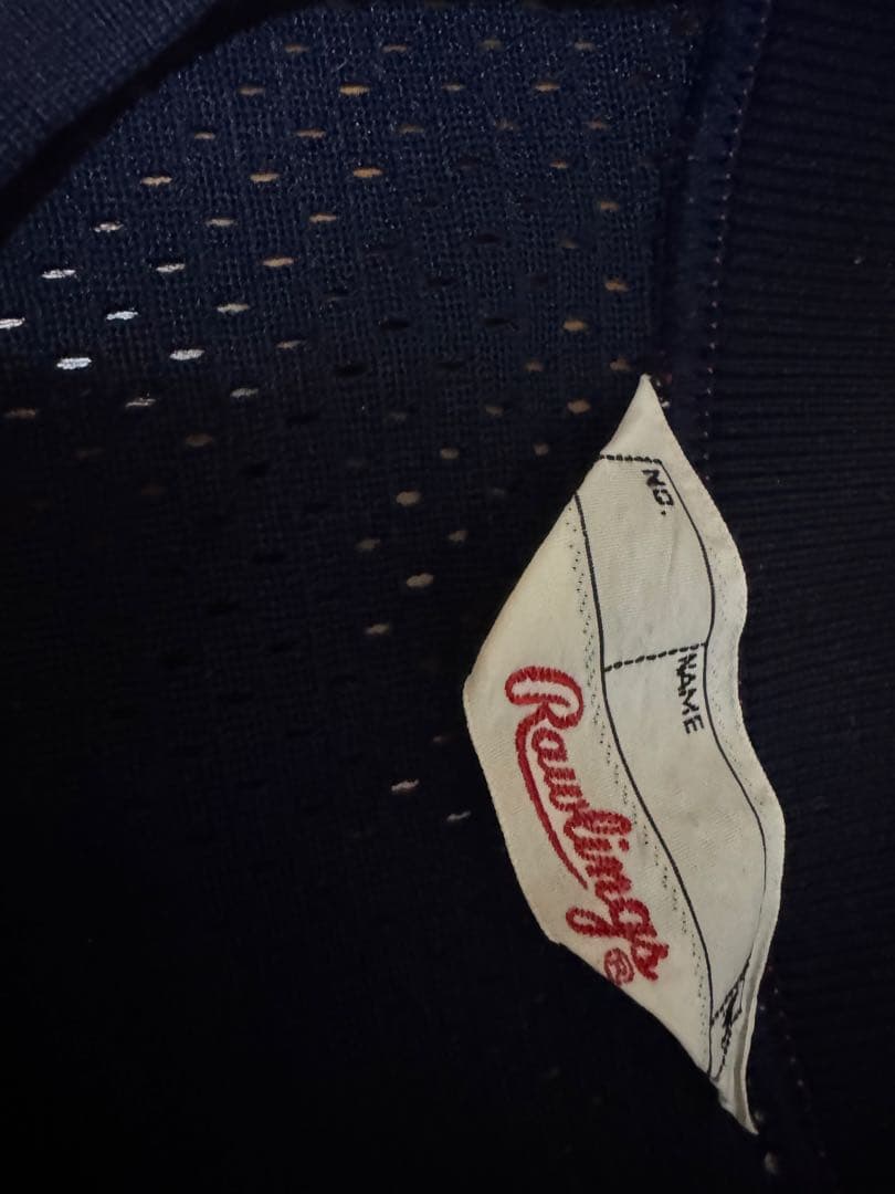 Rawlings & ポパイ　メッシュユニフォーム ネイビー　背番号22