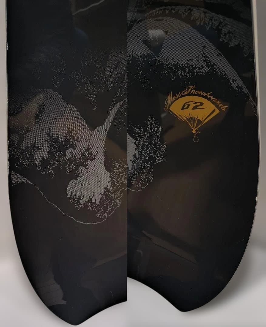 ★中古美品 MOSS ZIPANG モス ジパング スノーボード 162cm