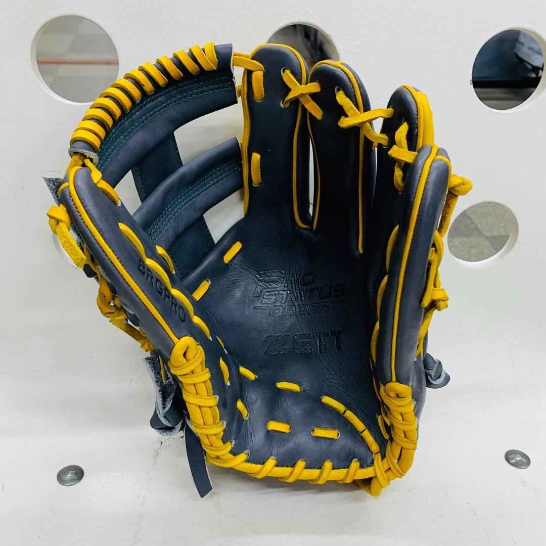 ゼット　プロステイタス　オリジナルオーダー　軟式用　内野手用　吉川型　型付け済み