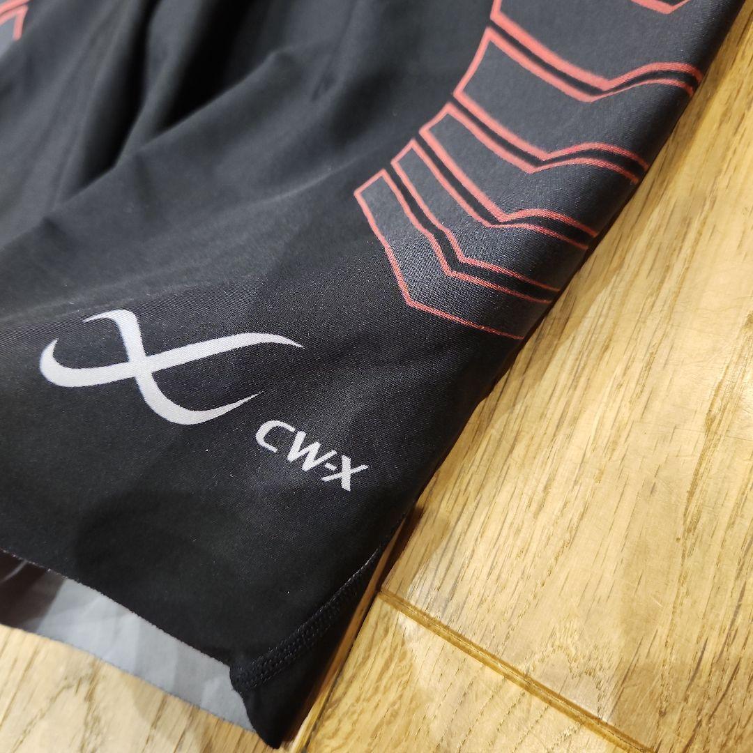 美品✨CW-X/ワコール スポーツタイツ ハーフ丈 骨盤前傾サポート メンズL
